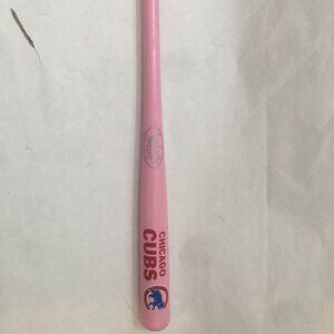 Chicago Cubs 16" Mini Wood Bat, Hillerich & Bradsby Louisville Slugger PINK